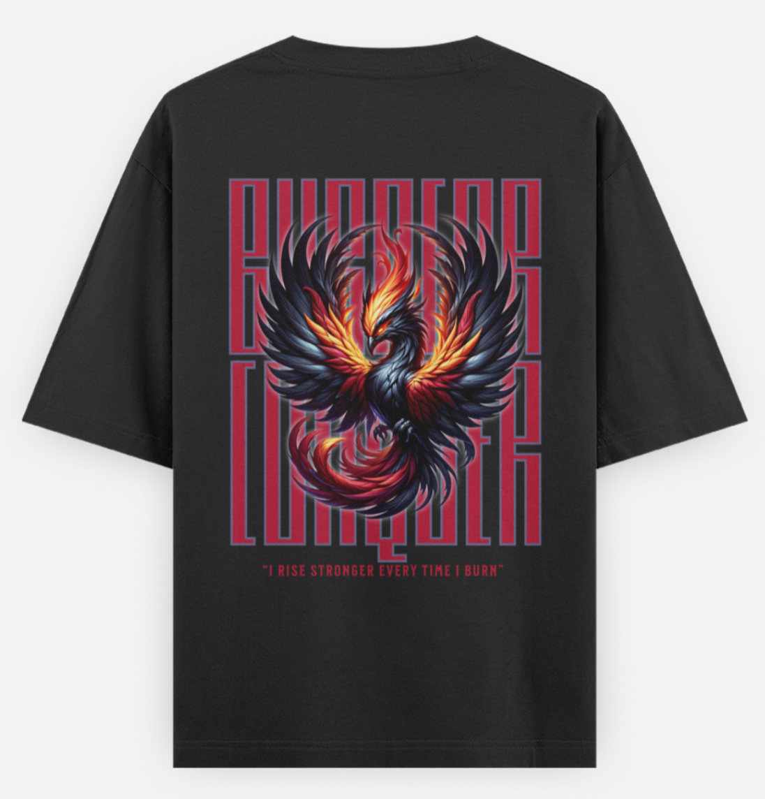 Rise Stronger | Standard Oversized Tee | YR-SND-D45