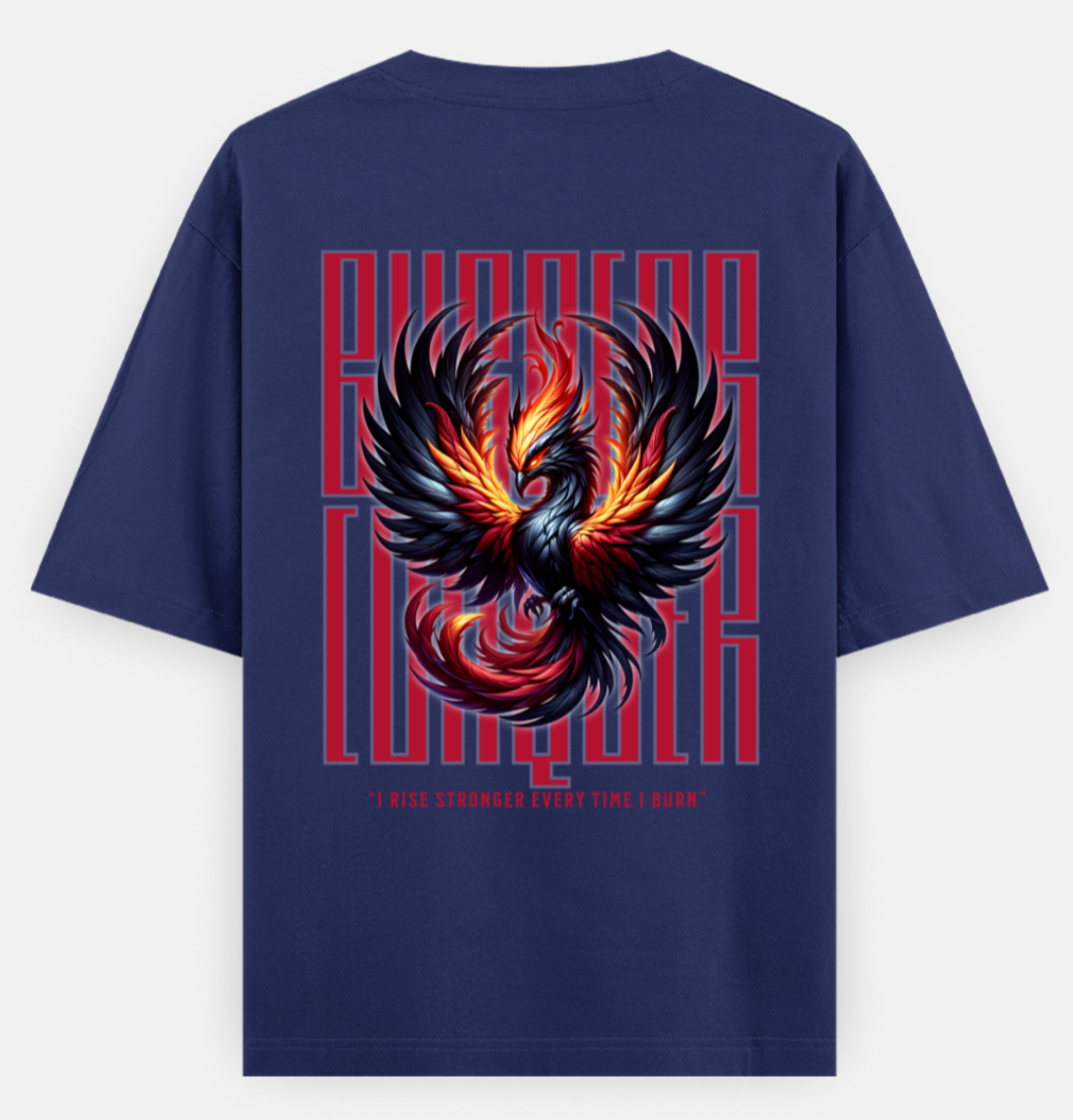 Rise Stronger | Standard Oversized Tee | YR-SND-D45