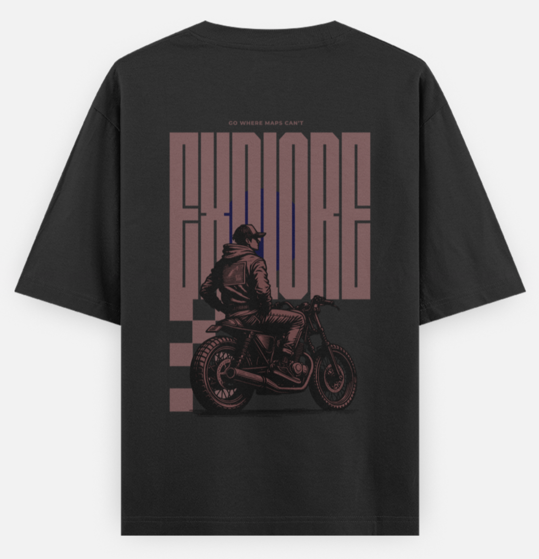 Explore | Standard Oversized Tee | YR-SND-D48