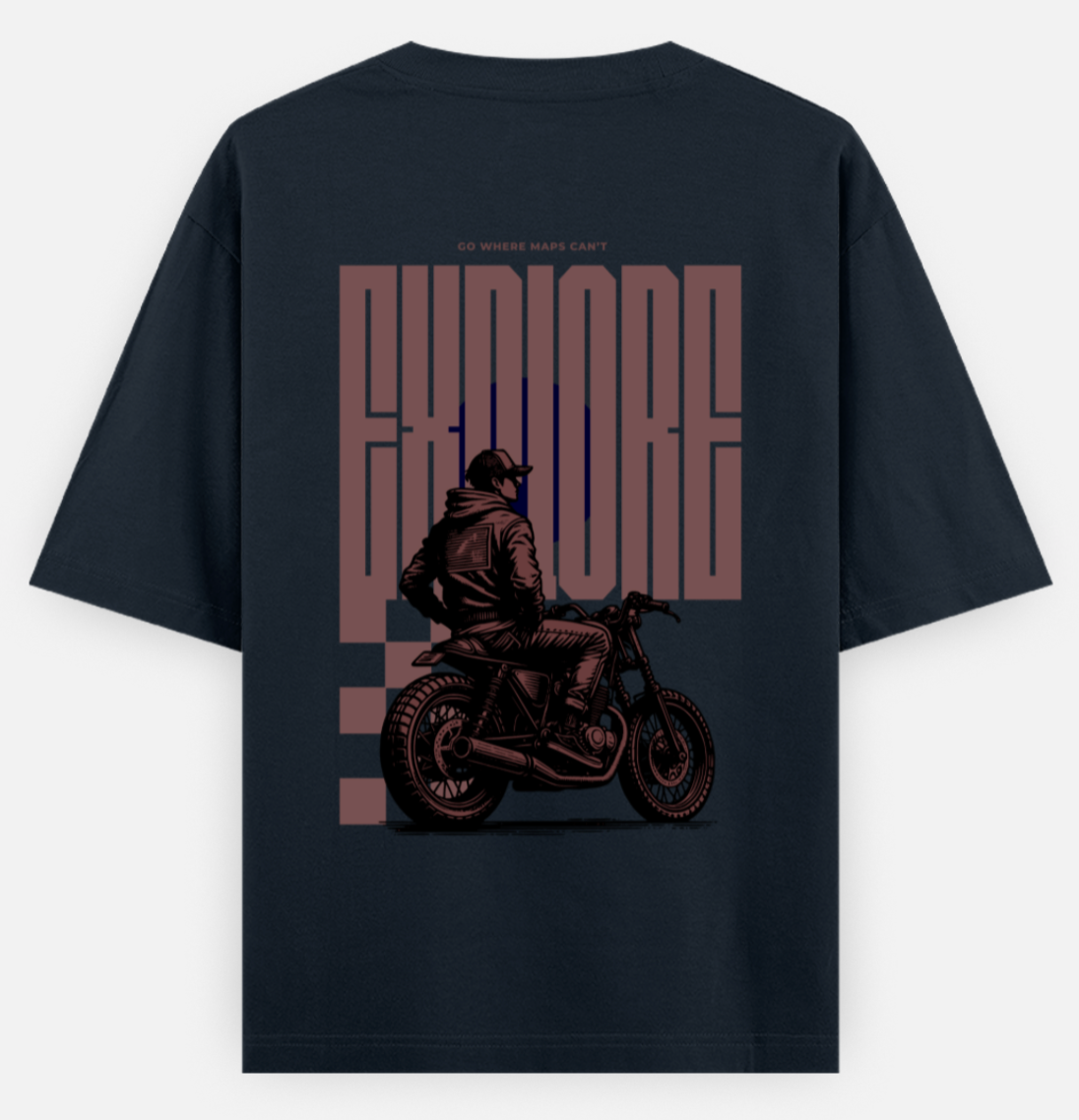 Explore | Standard Oversized Tee | YR-SND-D48