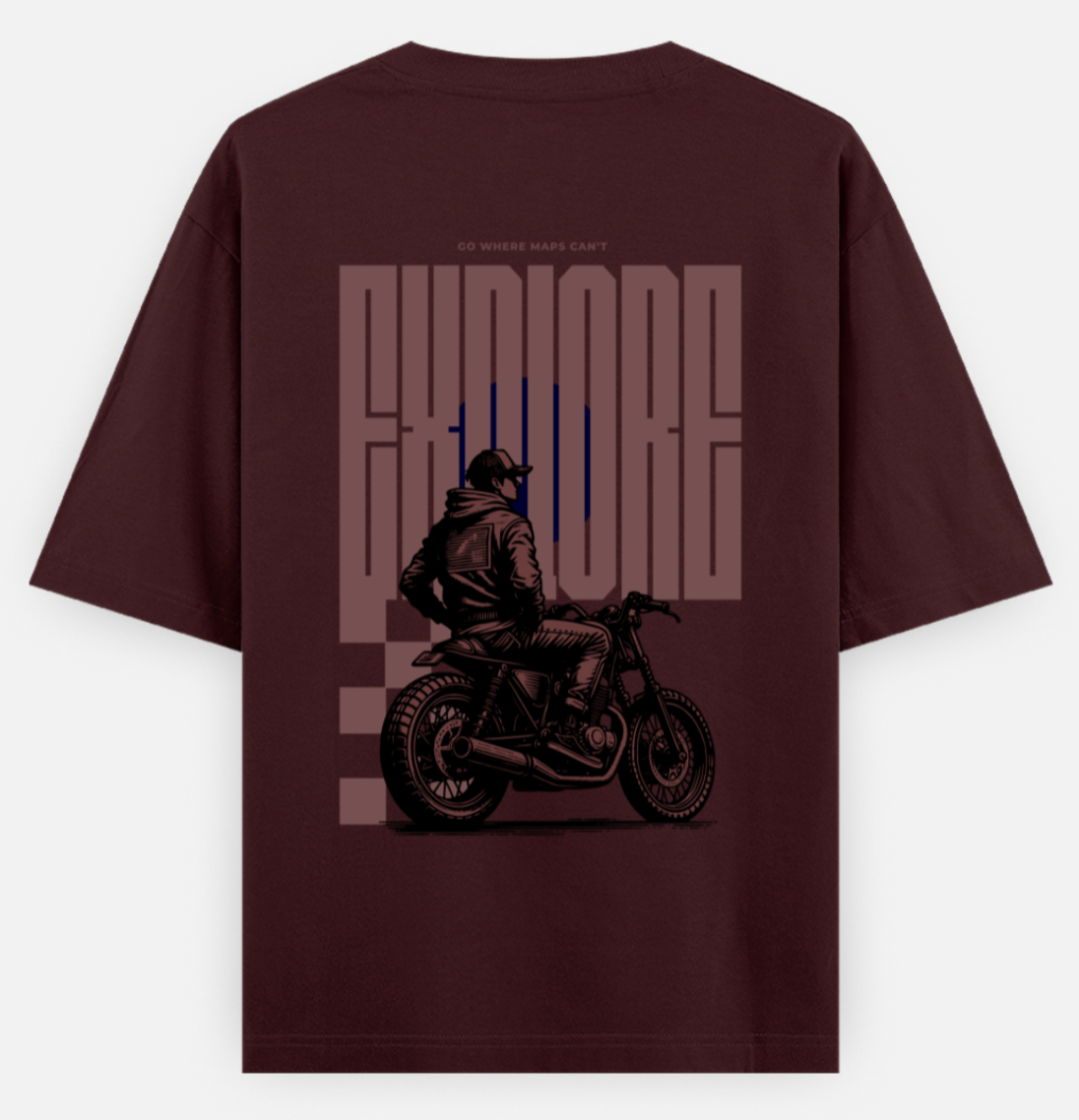 Explore | Standard Oversized Tee | YR-SND-D48