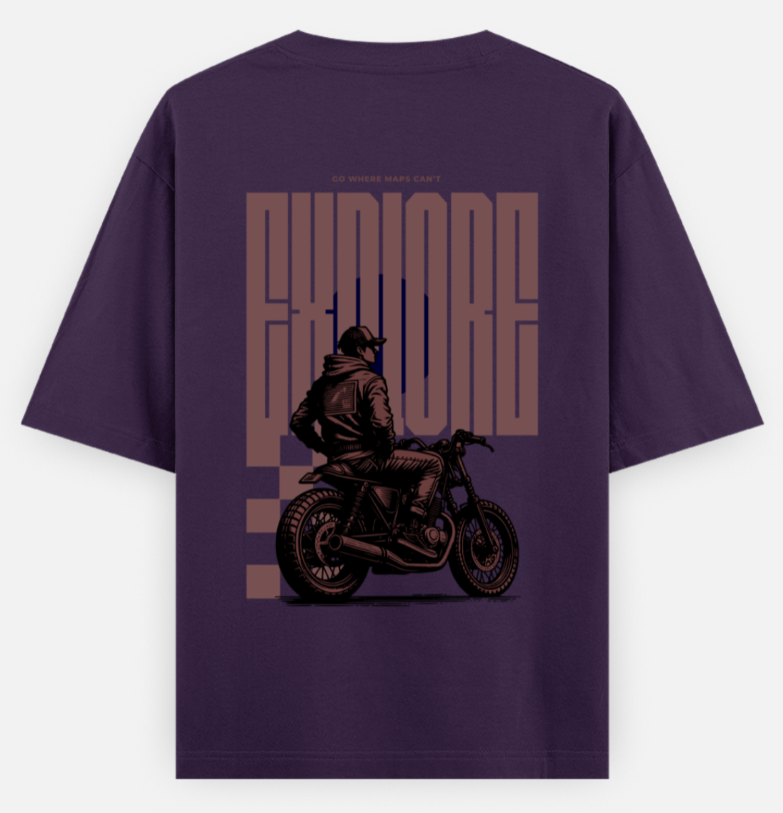Explore | Standard Oversized Tee | YR-SND-D48