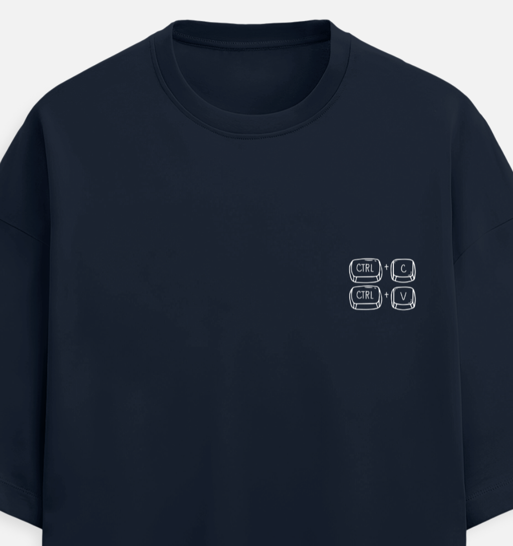 Techyzz | Terry Oversized Tee |YR-TRY-D16