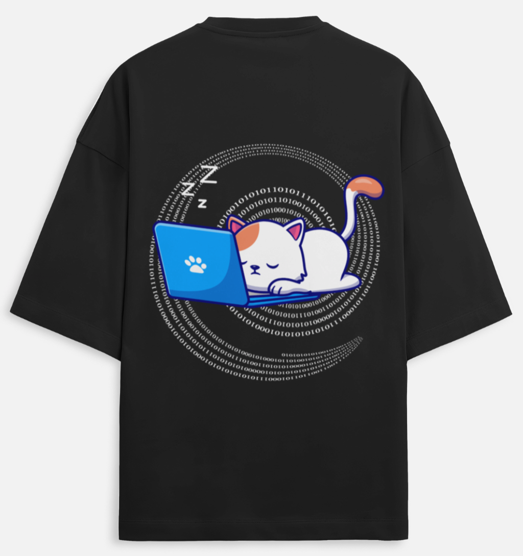 Techyzz | Terry Oversized Tee |YR-TRY-D16