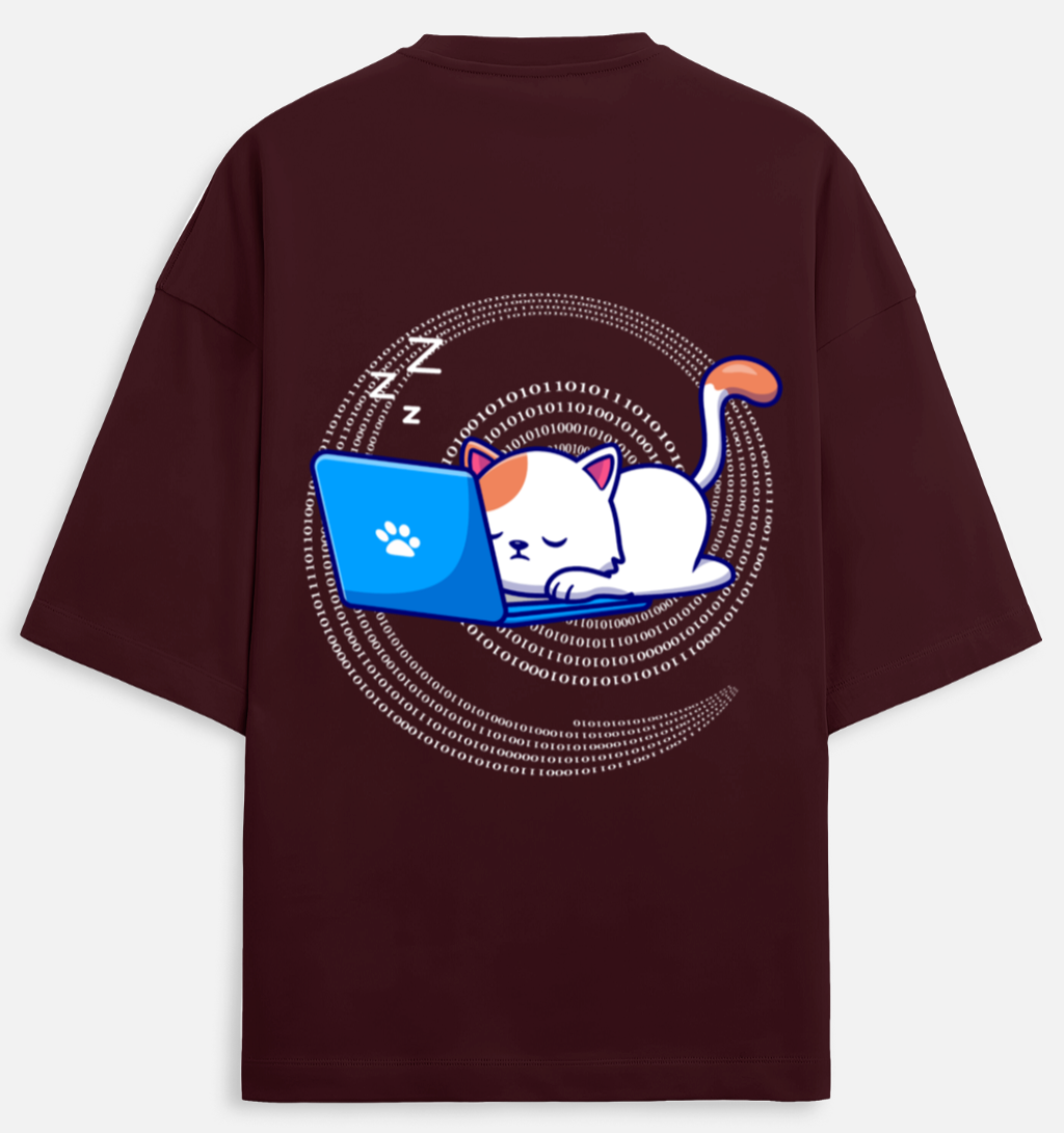 Techyzz | Terry Oversized Tee |YR-TRY-D16