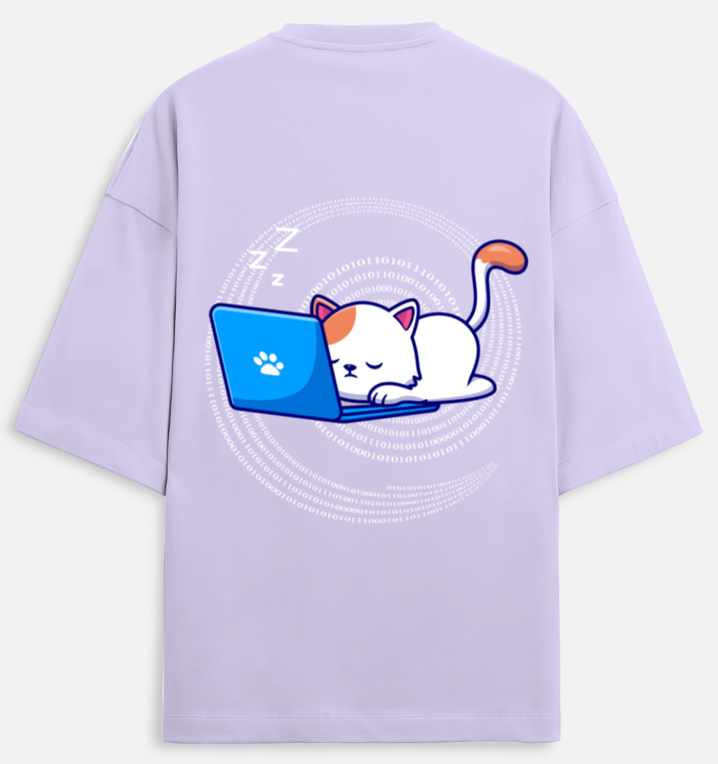 Techyzz | Terry Oversized Tee |YR-TRY-D16