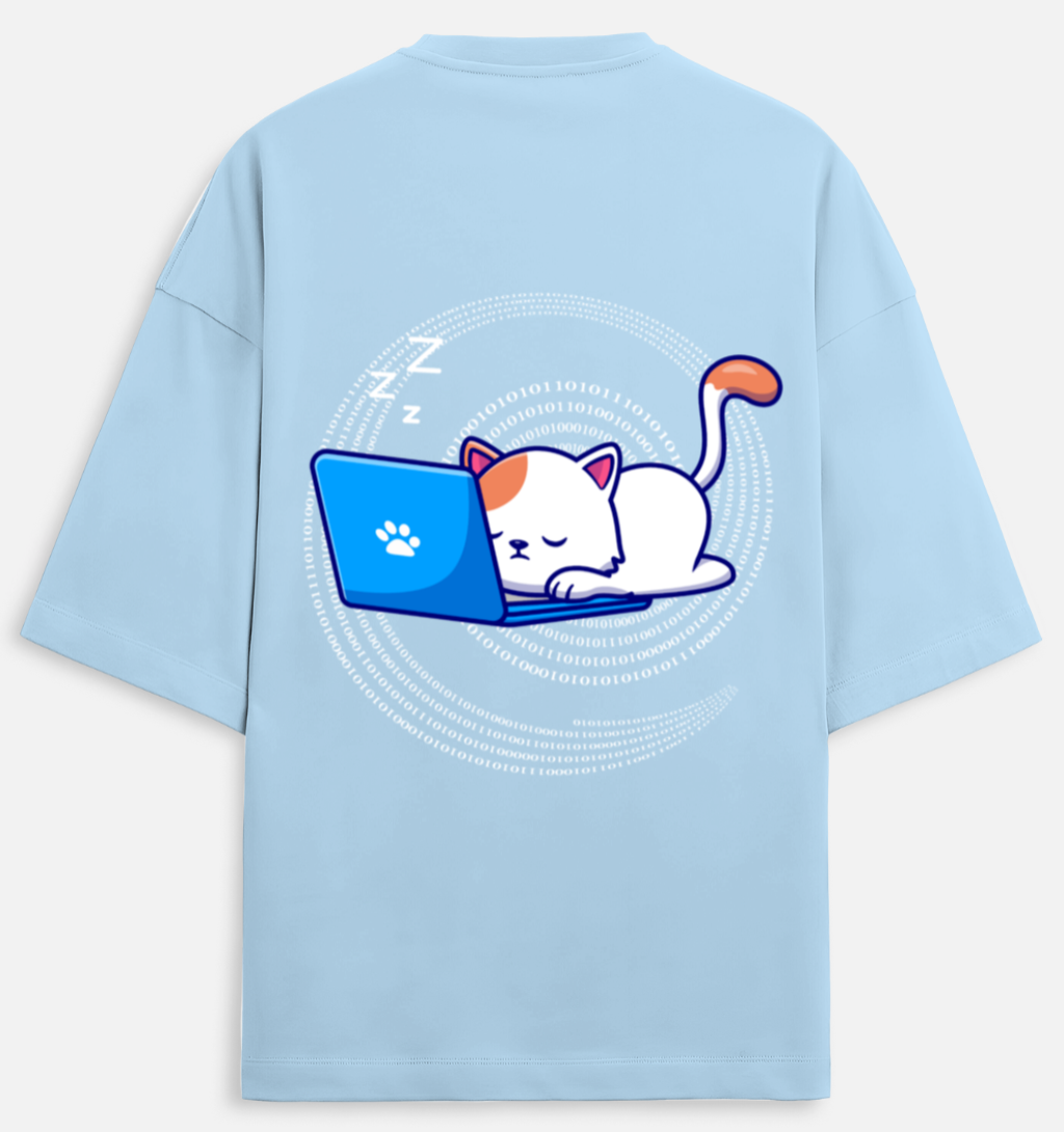 Techyzz | Terry Oversized Tee |YR-TRY-D16