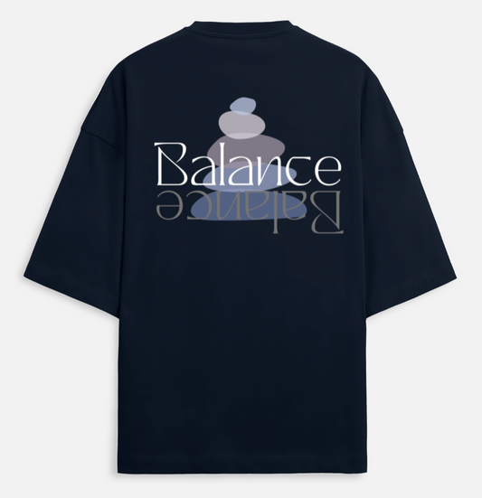 Balance | Terry Oversized Tee |YR-TRY-D02