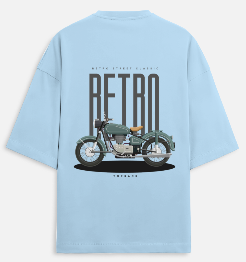 Retro | Terry Oversized Tee |YR-TRY-D03