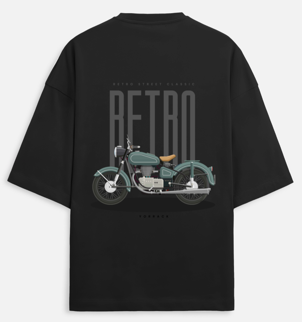 Retro | Terry Oversized Tee |YR-TRY-D03