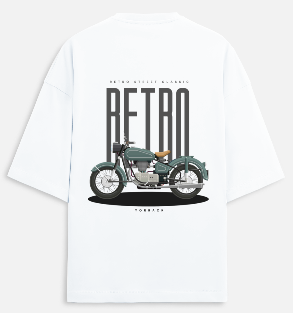 Retro | Terry Oversized Tee |YR-TRY-D03