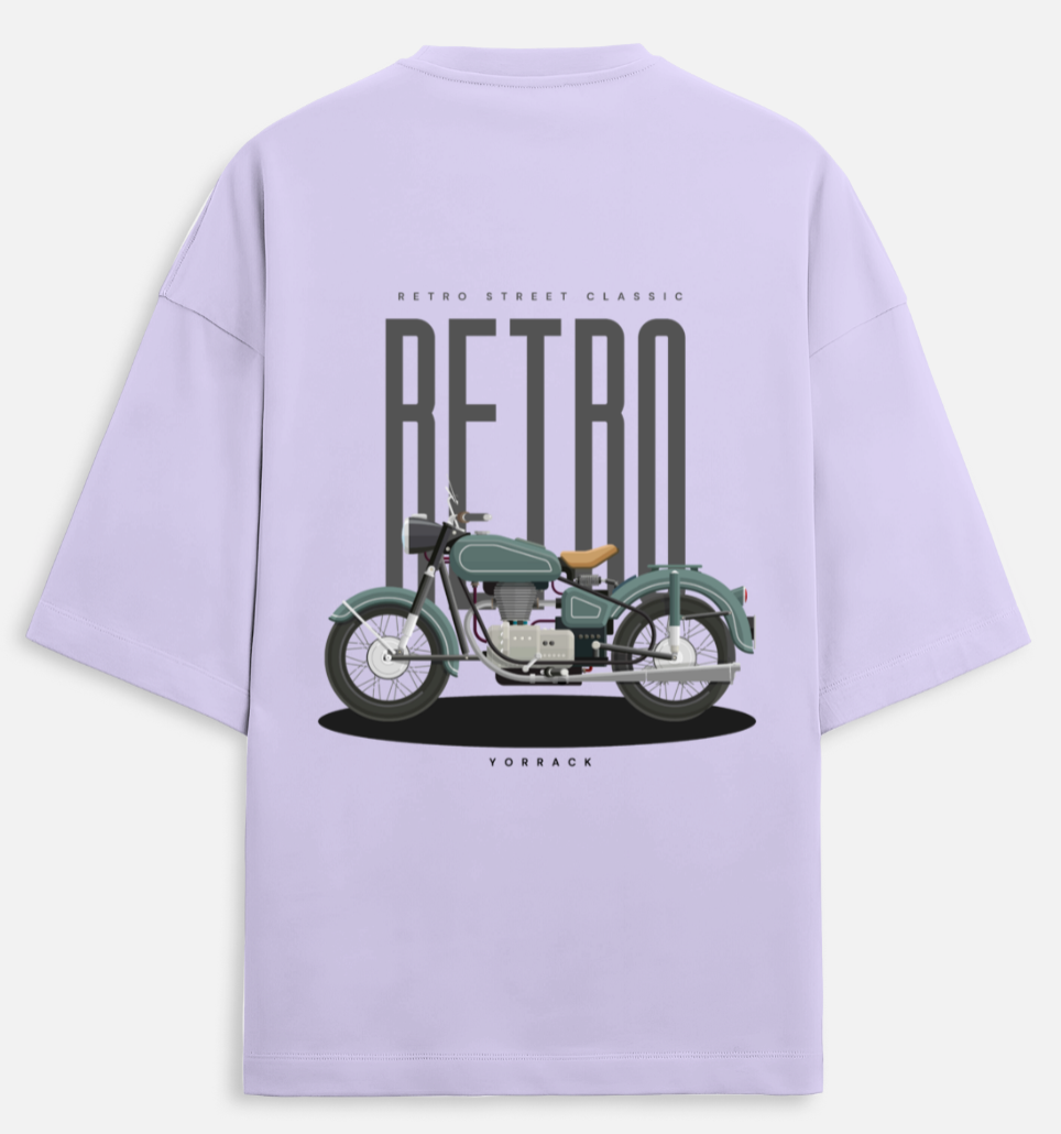 Retro | Terry Oversized Tee |YR-TRY-D03