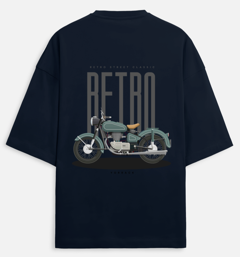 Retro | Terry Oversized Tee |YR-TRY-D03