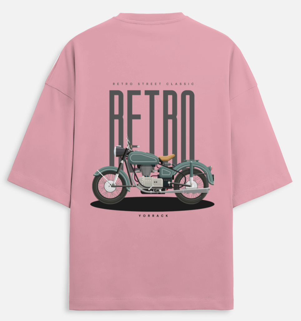 Retro | Terry Oversized Tee |YR-TRY-D03