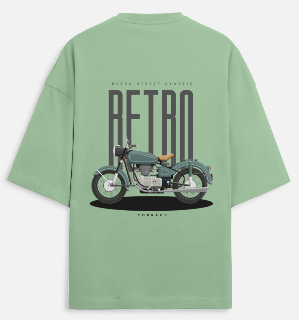 Retro | Terry Oversized Tee |YR-TRY-D03
