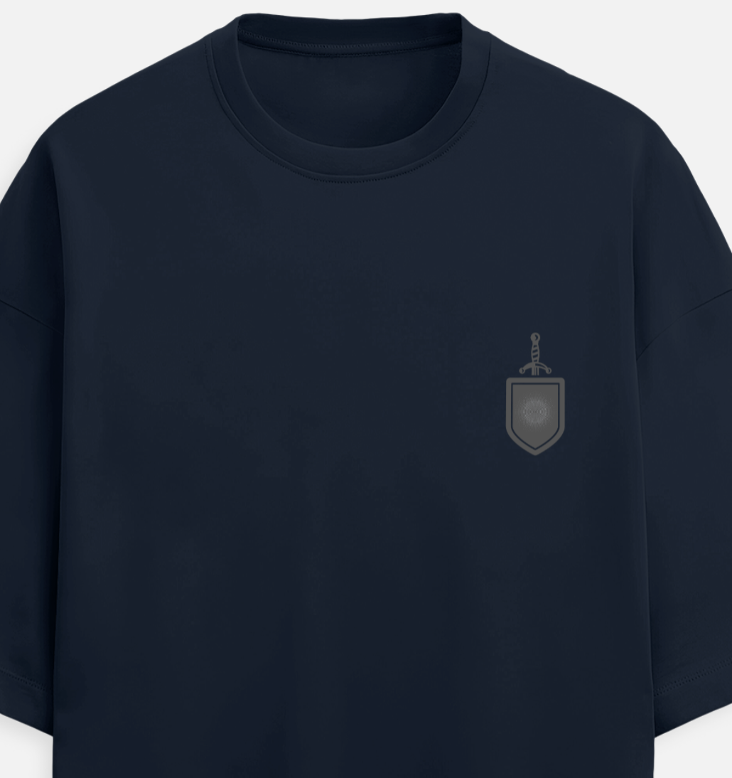 Flying Sword | Terry Oversized Tee |YR-TRY-D04