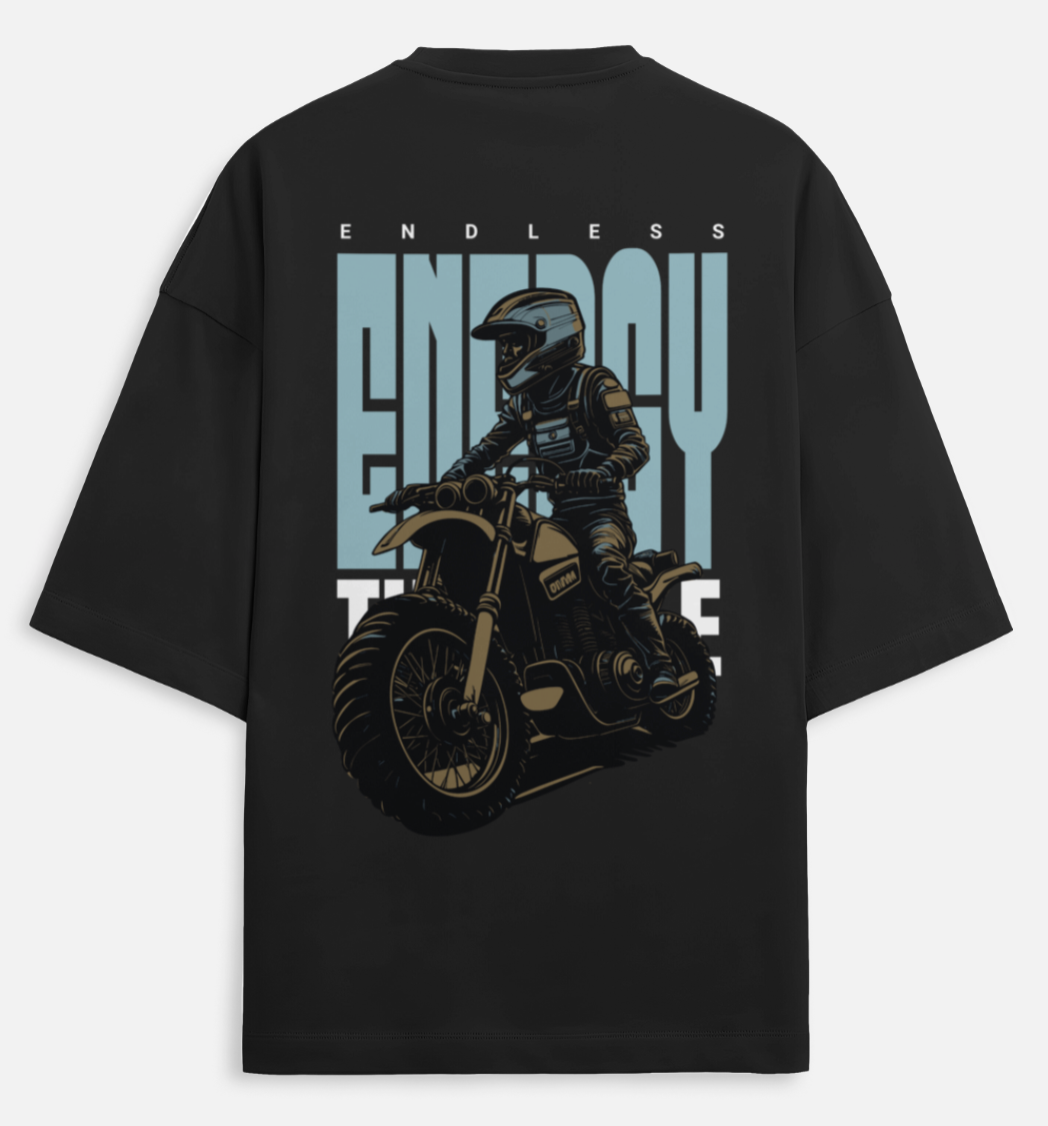 Gear Up | Terry Oversized Tee |YR-TRY-D06
