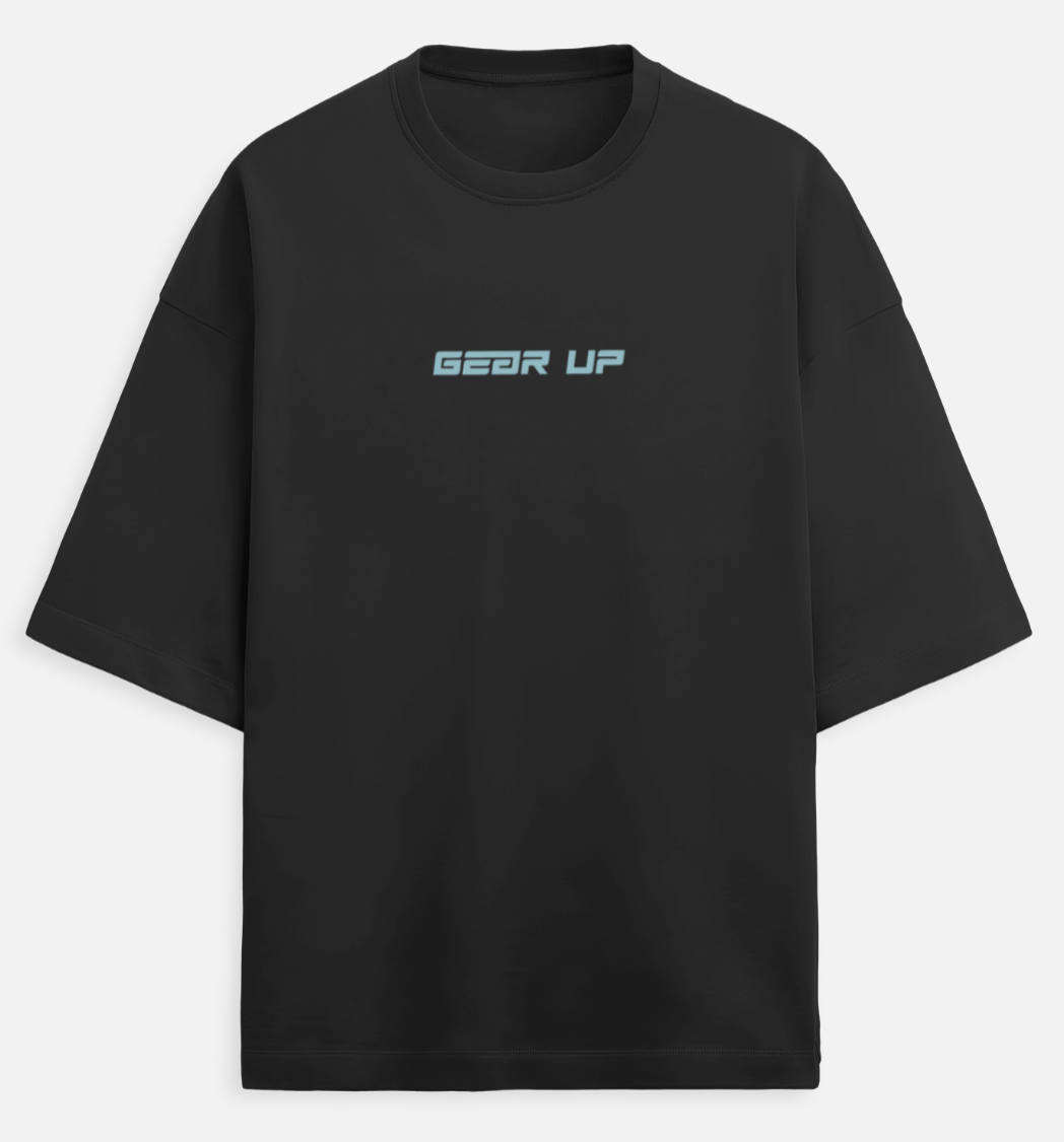 Gear Up | Terry Oversized Tee |YR-TRY-D06