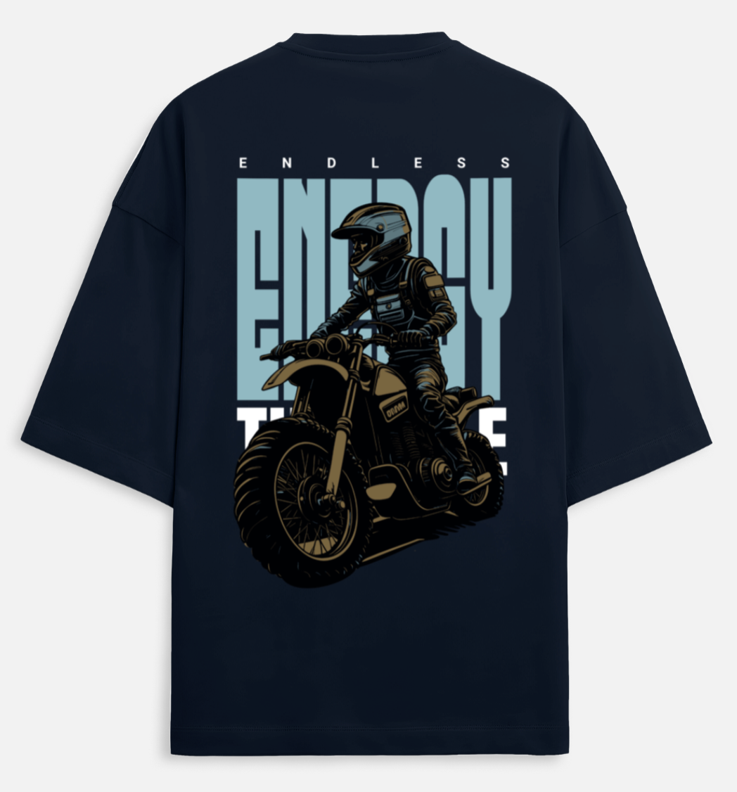 Gear Up | Terry Oversized Tee |YR-TRY-D06