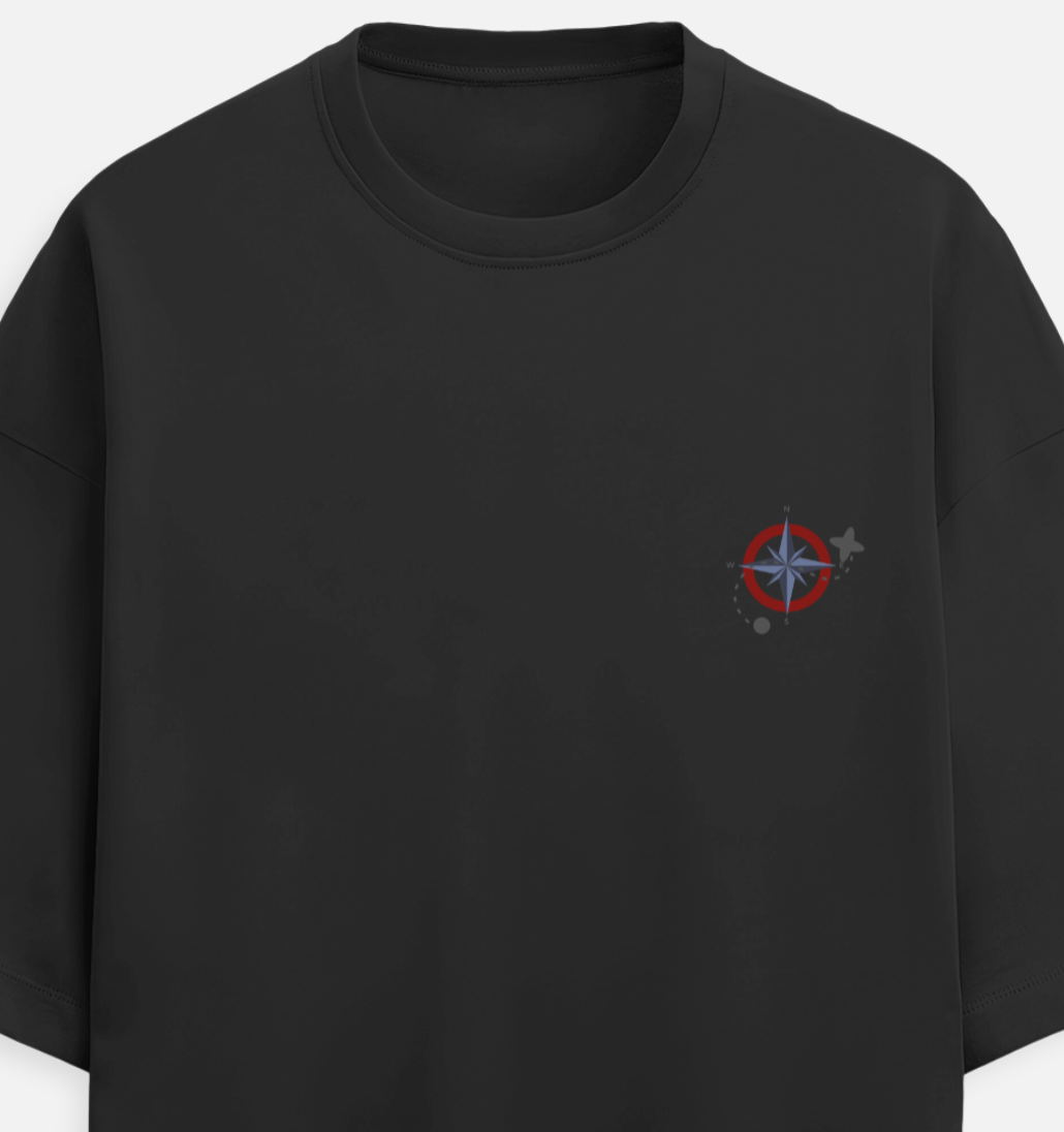 Trust UR Journey | Terry Oversized Tee |YR-TRY-D07