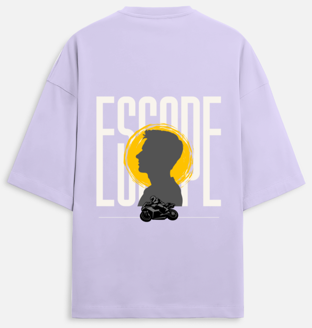 Escape | Terry Oversized Tee |YR-TRY-D08