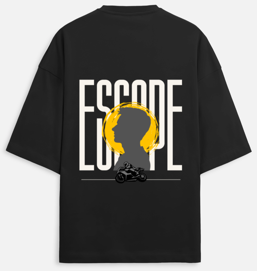 Escape | Terry Oversized Tee |YR-TRY-D08