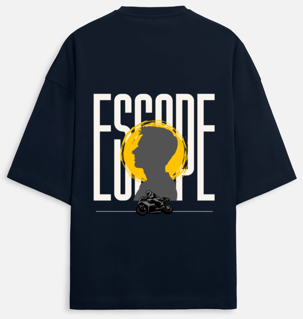 Escape | Terry Oversized Tee |YR-TRY-D08