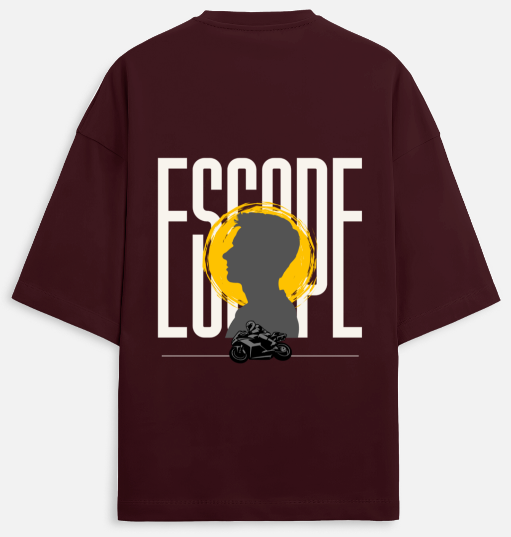 Escape | Terry Oversized Tee |YR-TRY-D08