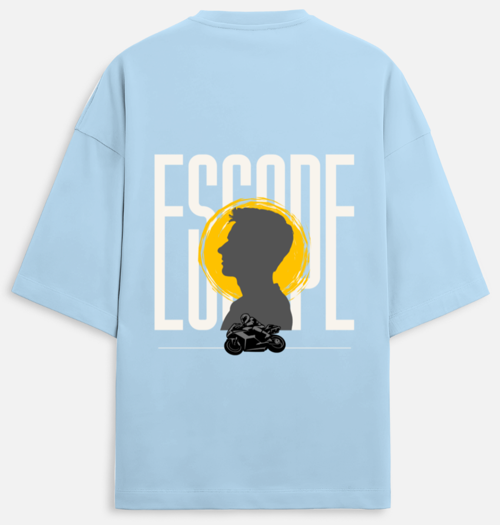 Escape | Terry Oversized Tee |YR-TRY-D08