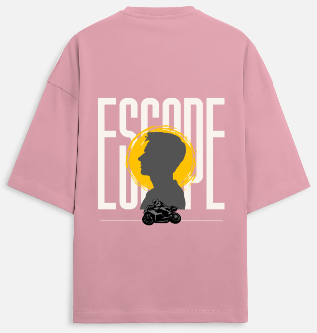 Escape | Terry Oversized Tee |YR-TRY-D08