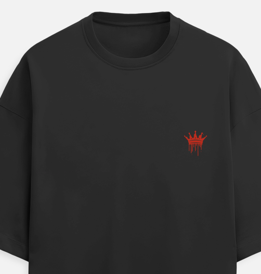 Wings Now | Terry Oversized Tee |YR-TRY-D09