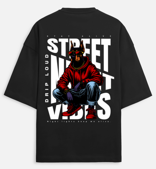 Drip Loud  | Terry Oversized Tee |YR-TRY-D14