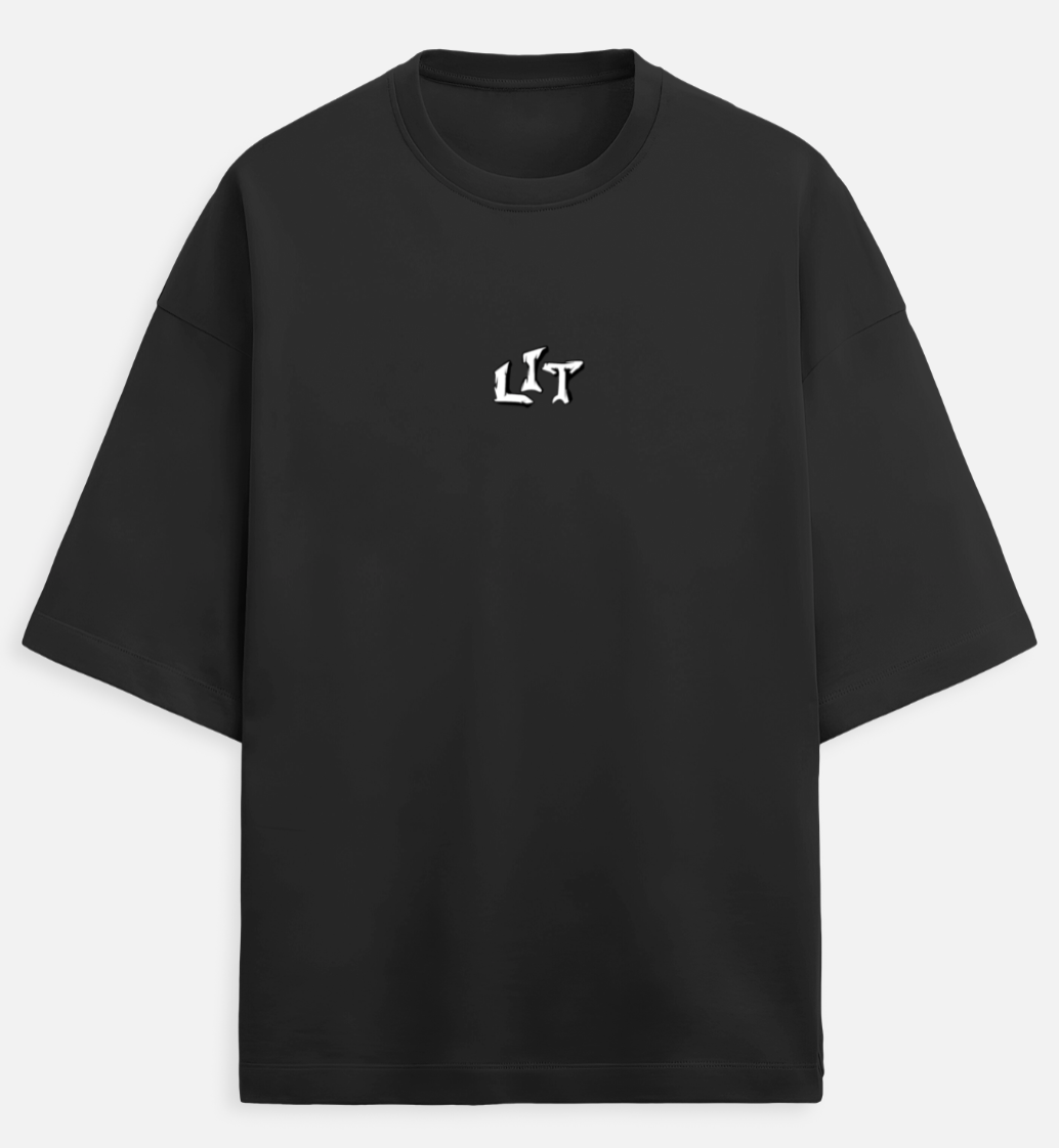 Drip Loud  | Terry Oversized Tee |YR-TRY-D14