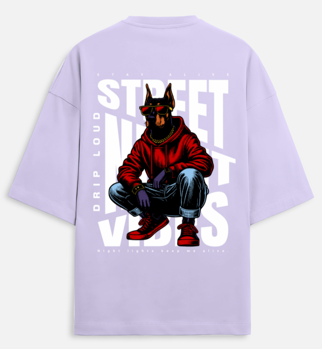 Drip Loud  | Terry Oversized Tee |YR-TRY-D14