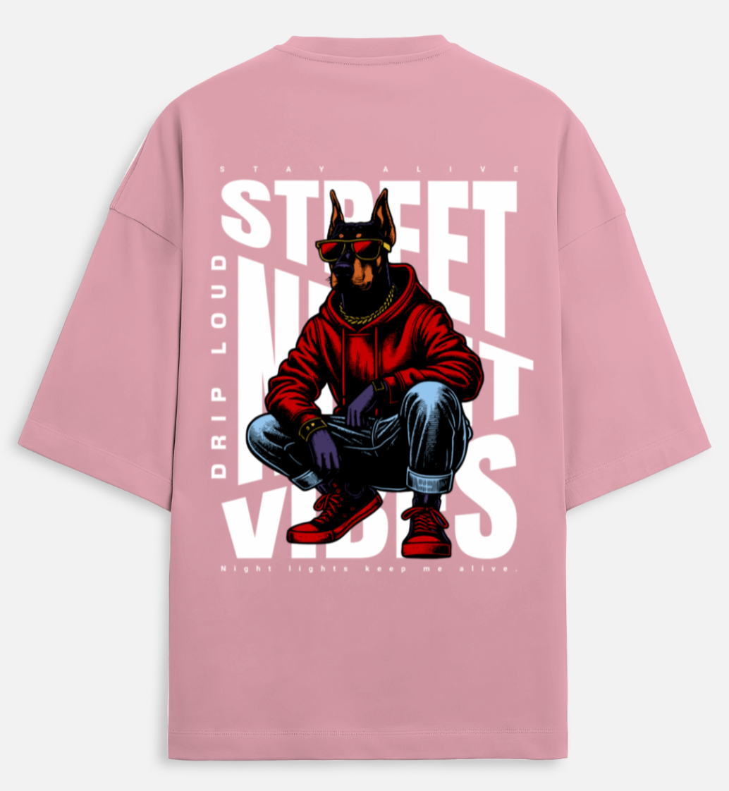 Drip Loud  | Terry Oversized Tee |YR-TRY-D14