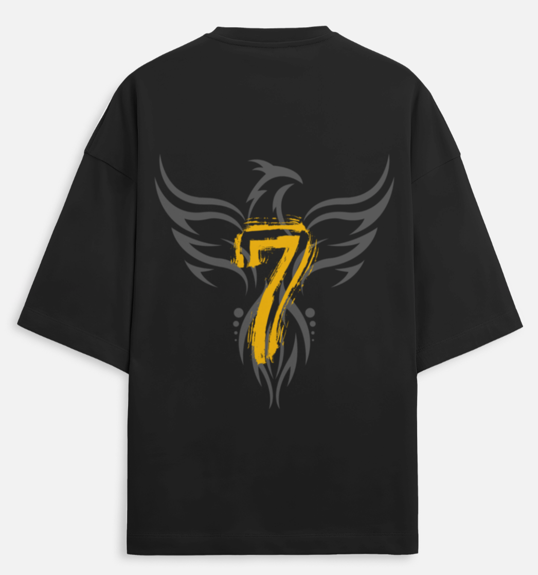 Phoenix7 | Terry Oversized Tee |YR-TRY-D17