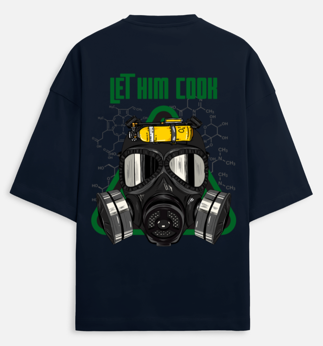 Let Him Cook  | Terry Oversized Tee |YR-TRY-D18