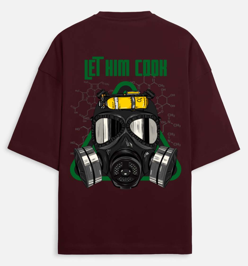 Let Him Cook  | Terry Oversized Tee |YR-TRY-D18