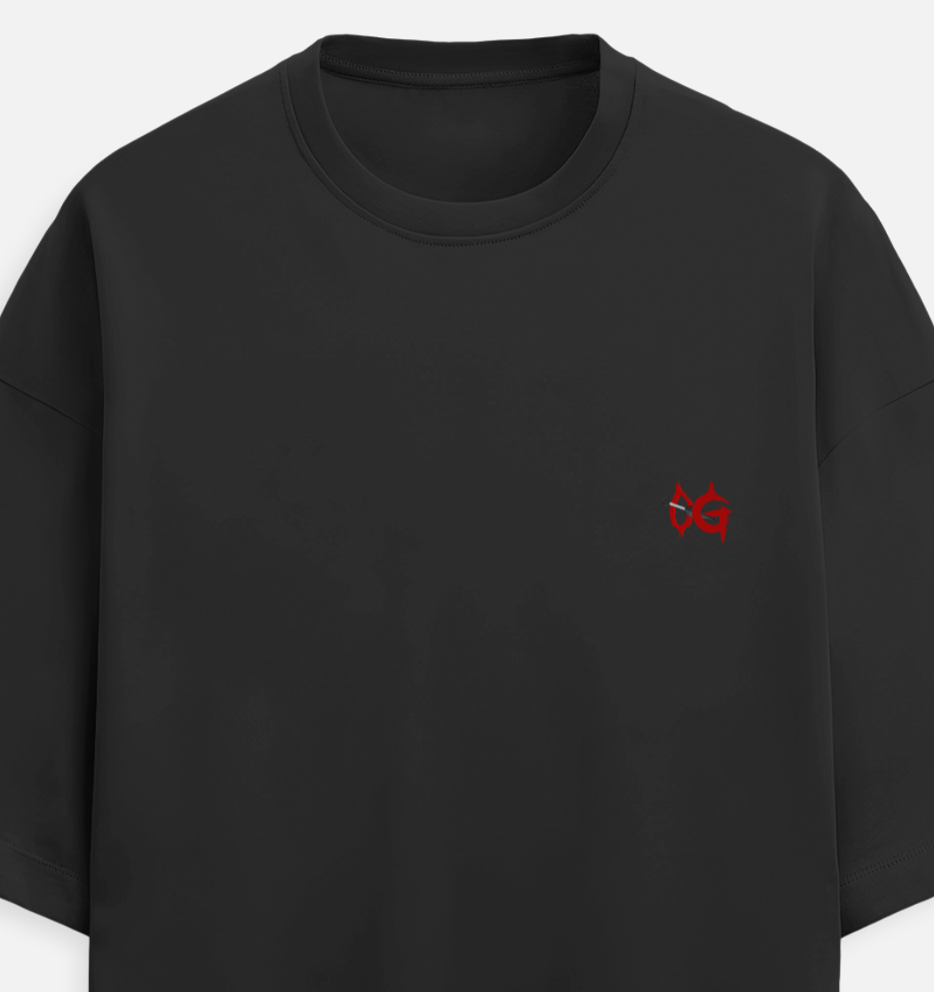 Wake up2 Reality | Terry Oversized Tee |YR-TRY-D22