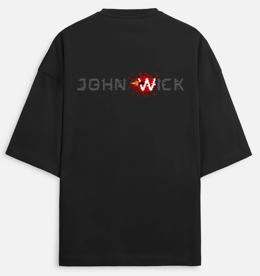John Wick | Terry Oversized Tee |YR-TRY-D27