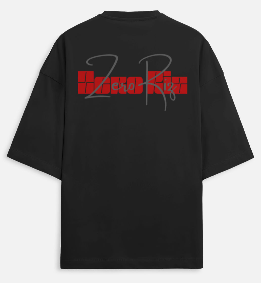 Zero Riz | Terry Oversized Tee |YR-TRY-D28