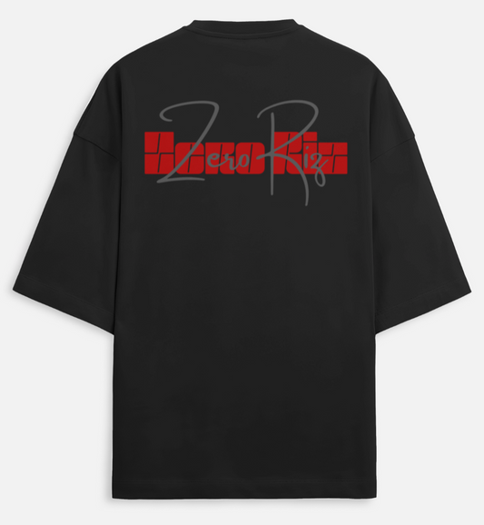 Zero Riz | Terry Oversized Tee |YR-TRY-D28