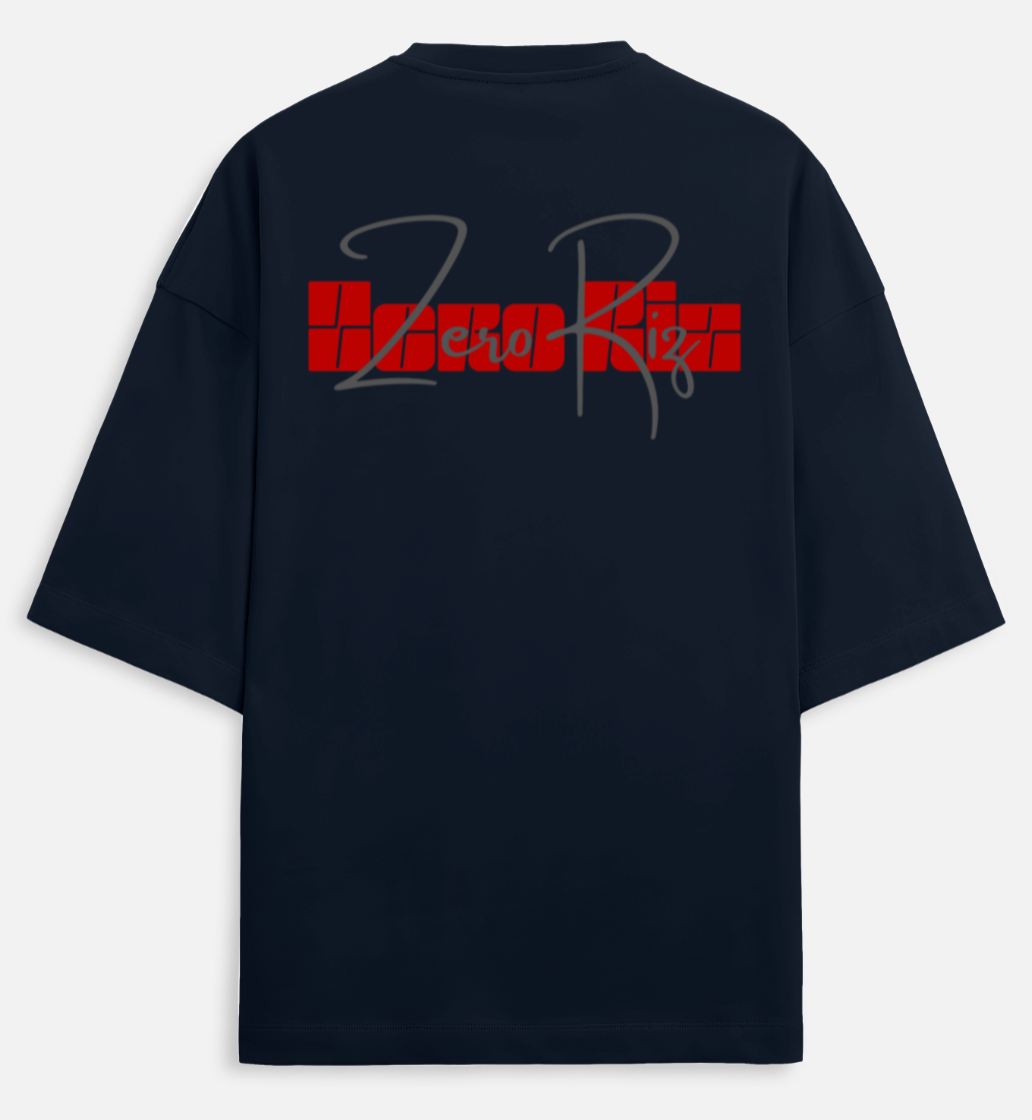 Zero Riz | Terry Oversized Tee |YR-TRY-D28