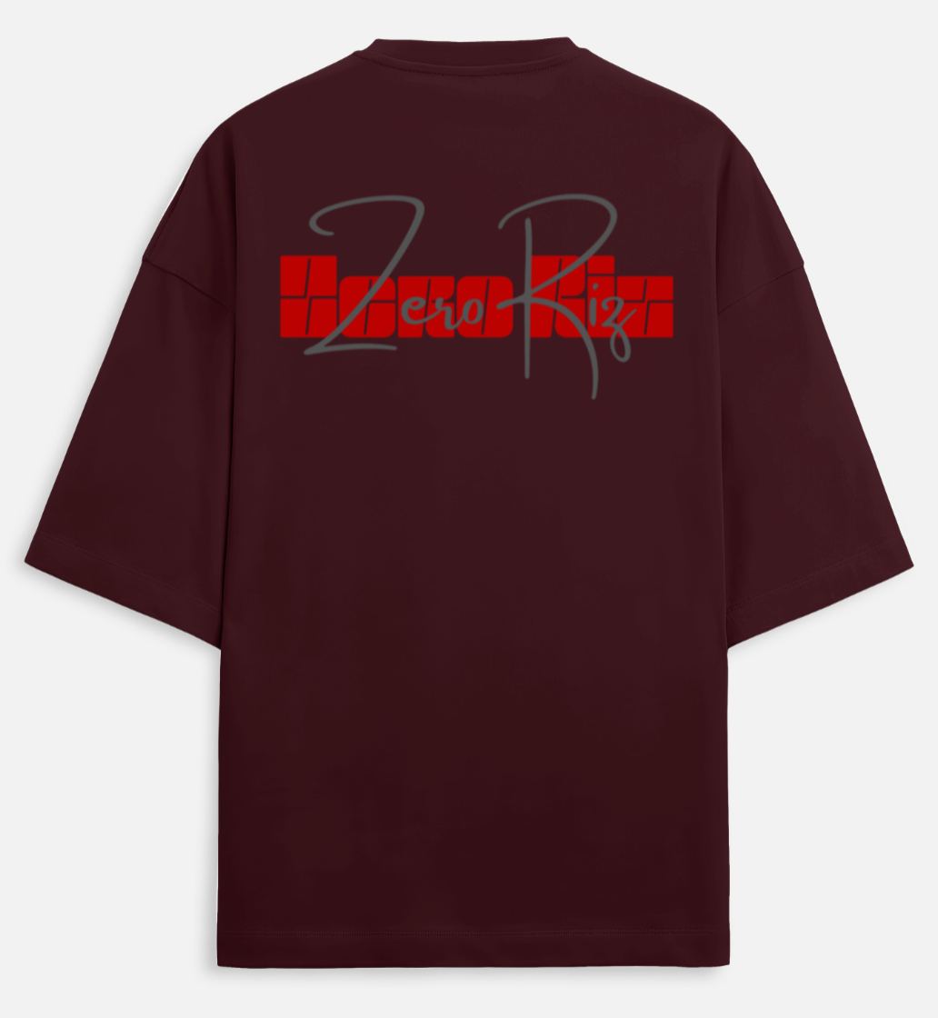 Zero Riz | Terry Oversized Tee |YR-TRY-D28