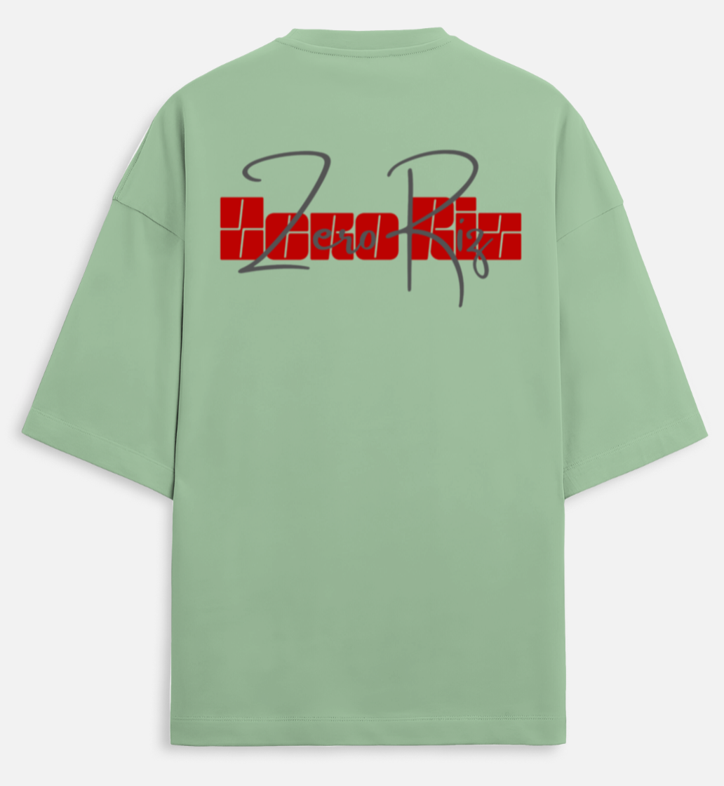 Zero Riz | Terry Oversized Tee |YR-TRY-D28