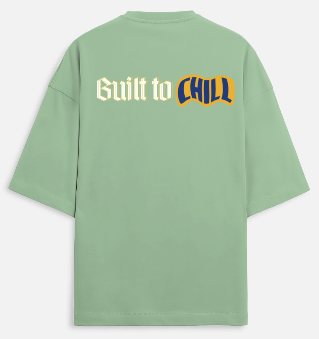 Built to Chill | Terry Oversized Tee |YR-TRY-D30