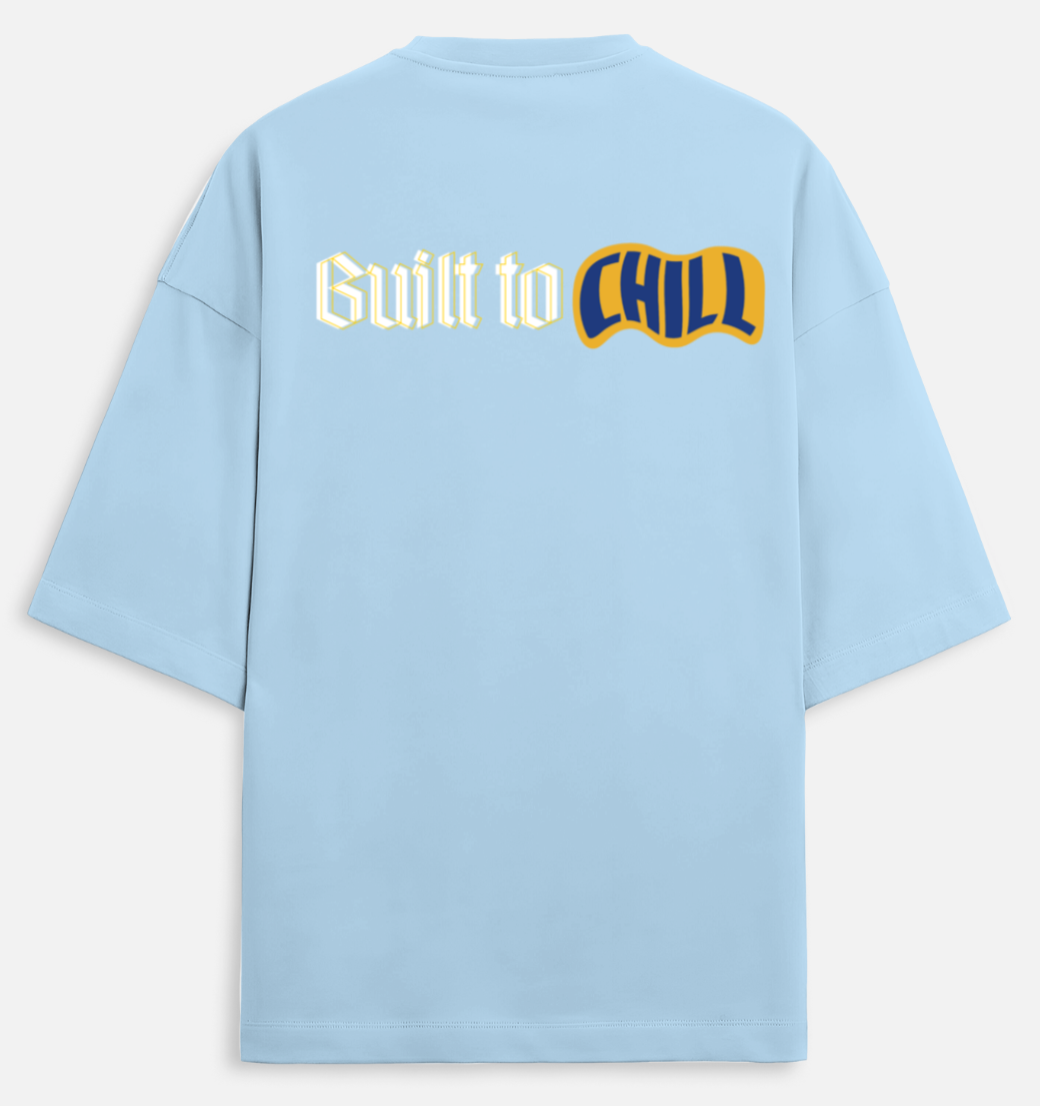 Built to Chill | Terry Oversized Tee |YR-TRY-D30