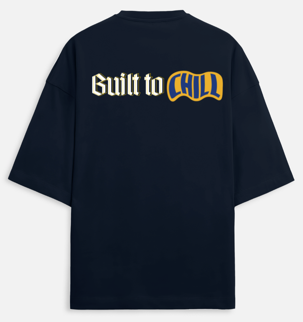Built to Chill | Terry Oversized Tee |YR-TRY-D30