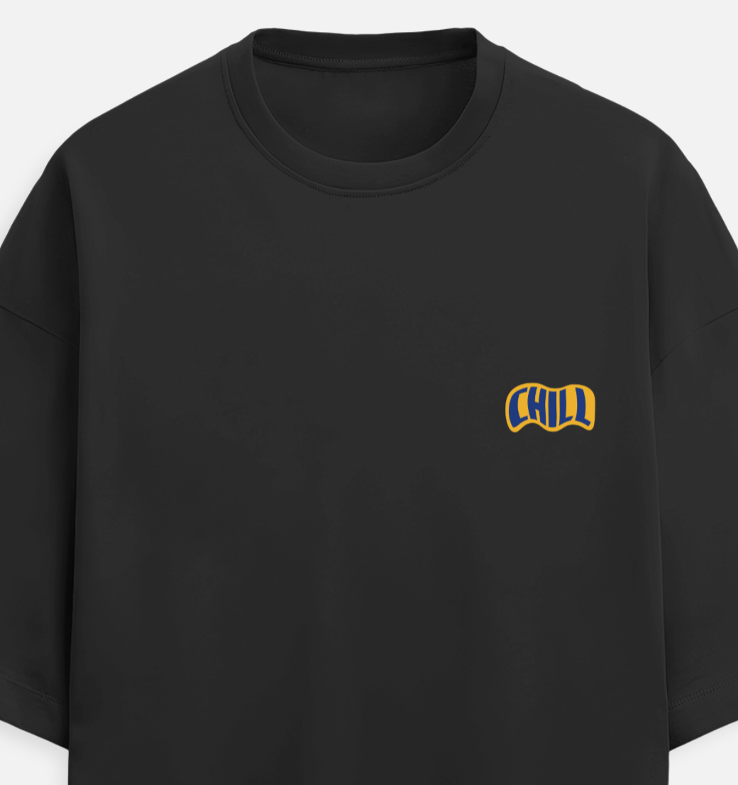 Built to Chill | Terry Oversized Tee |YR-TRY-D30