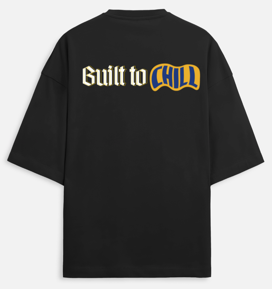 Built to Chill | Terry Oversized Tee |YR-TRY-D30